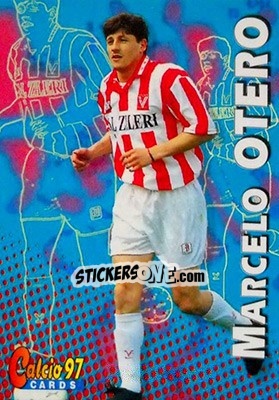Sticker Marcelo Otero - Calcio Cards 1996-1997 - Panini