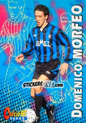 Sticker Domenico Morfeo - Calcio Cards 1996-1997 n. 90 - Panini