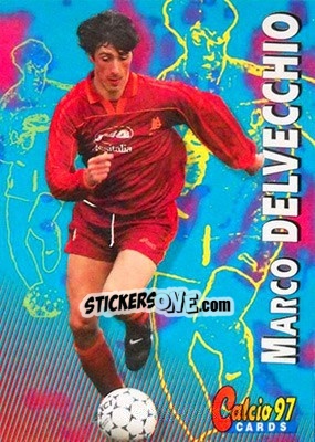 Cromo Marco Delvecchio - Calcio Cards 1996-1997 - Panini