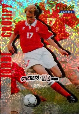 Sticker Jordi Cruyff - Calcio Cards 1996-1997 n. 113 - Panini