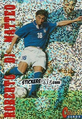 Sticker Roberto Di Matteo - Calcio Cards 1996-1997 n. 114 - Panini