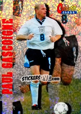 Sticker Paul Gascoigne - Calcio Cards 1996-1997 n. 116 - Panini
