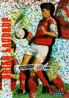 Sticker Brian Laudrup - Calcio Cards 1996-1997 - Panini