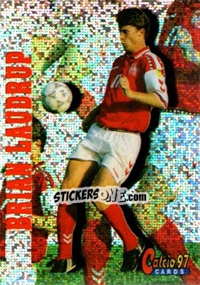 Sticker Brian Laudrup - Calcio Cards 1996-1997 n. 119 - Panini