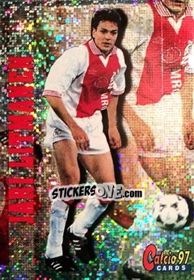 Sticker Jari Litmanen - Calcio Cards 1996-1997 n. 120 - Panini