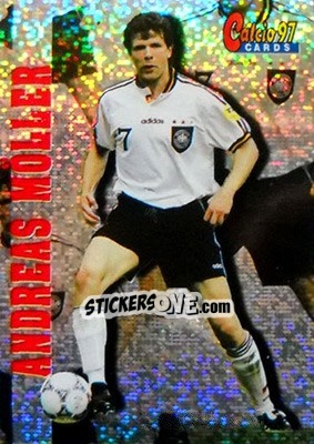 Sticker Andreas Moller - Calcio Cards 1996-1997 - Panini