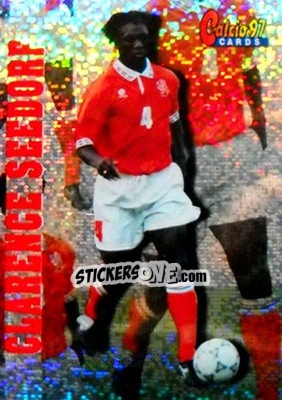 Sticker Clarence Seedorf - Calcio Cards 1996-1997 n. 125 - Panini
