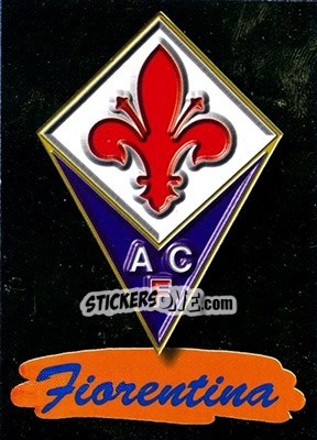 Sticker Fiorentina - Calcio Cards 1996-1997 - Panini