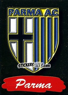 Sticker Parma - Calcio Cards 1996-1997 n. 142 - Panini