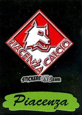 Figurina Piacenza - Calcio Cards 1996-1997 - Panini