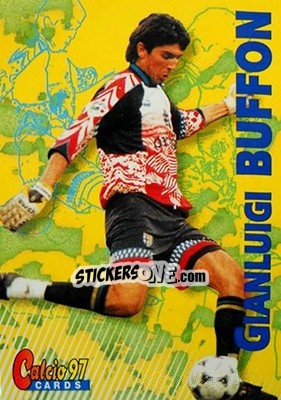 Sticker Gianluigi Buffon - Calcio Cards 1996-1997 - Panini