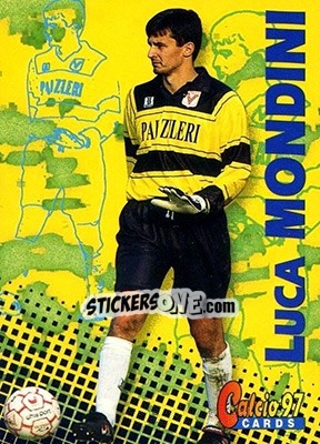 Sticker Luca Mondini - Calcio Cards 1996-1997 - Panini