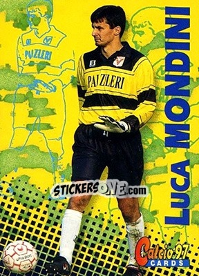 Cromo Luca Mondini - Calcio Cards 1996-1997 n. 153 - Panini