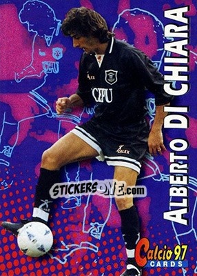 Sticker Alberto Di Chiara - Calcio Cards 1996-1997 - Panini