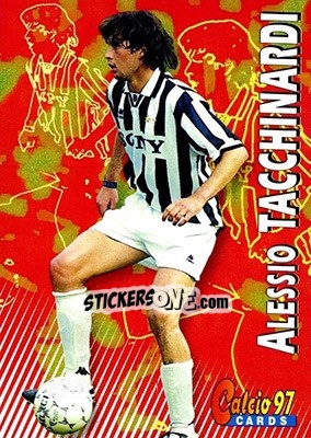Sticker Alessio Tacchinardi - Calcio Cards 1996-1997 n. 178 - Panini