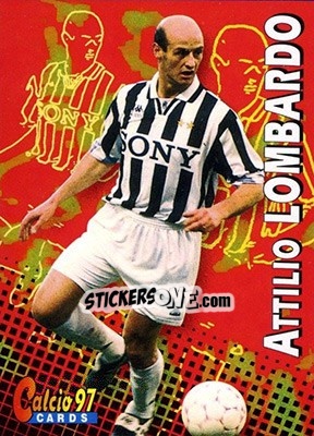 Sticker Attilio Lombardo - Calcio Cards 1996-1997 n. 189 - Panini