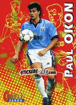 Sticker Paul Okon - Calcio Cards 1996-1997 n. 199 - Panini