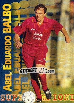 Sticker Abel Eduardo Balbo - Calcio Cards 1996-1997 - Panini