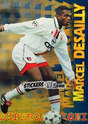 Sticker Marcel Desailly - Calcio Cards 1996-1997 n. 232 - Panini
