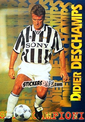 Sticker Didier Deschamps - Calcio Cards 1996-1997 - Panini