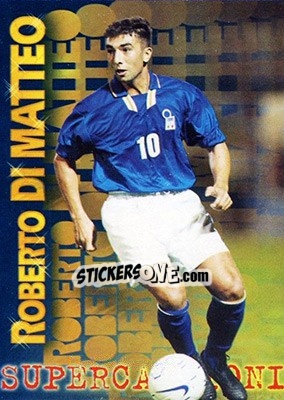 Sticker Roberto Di Matteo - Calcio Cards 1996-1997 n. 234 - Panini