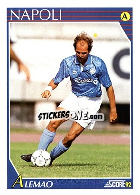 Sticker Alemao - Italian League 1992 n. 185 - Score