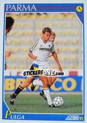 Sticker Ivo Pulga - Italian League 1992 n. 209 - Score