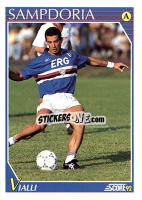 Sticker Gianluca Vialli - Italian League 1992 n. 234 - Score