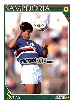 Sticker Paulo Do Prado Pereira (Silas) - Italian League 1992 n. 239 - Score