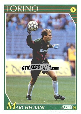 Sticker Luca Marchegiani - Italian League 1992 n. 241 - Score