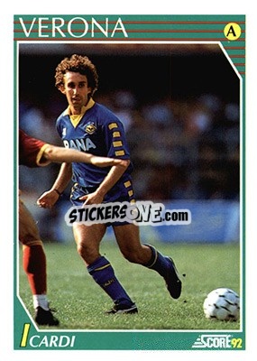Sticker Andrea Icardi - Italian League 1992 n. 268 - Score