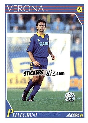 Figurina Luca Pellegrini - Italian League 1992 - Score
