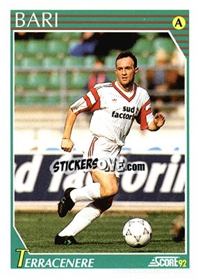 Sticker Angelo Terracenere - Italian League 1992 n. 34 - Score