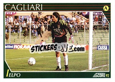 Cromo Mario Ielpo - Italian League 1992 n. 46 - Score