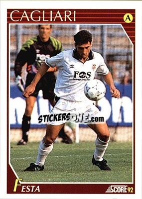 Sticker Gianluca Festa - Italian League 1992 - Score