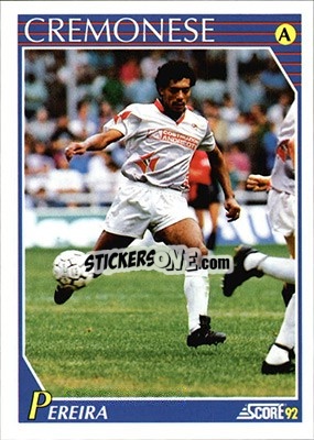 Cromo Ruben Pereira - Italian League 1992 - Score