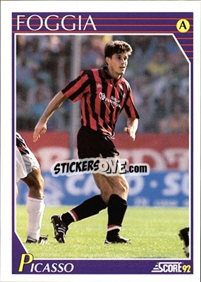 Sticker Giovanni Picasso - Italian League 1992 n. 94 - Score