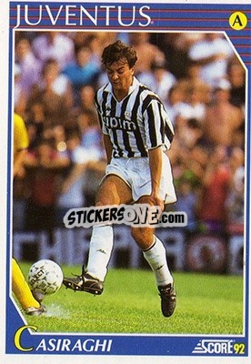 Figurina Pierluigi Casiraghi - Italian League 1992 - Score