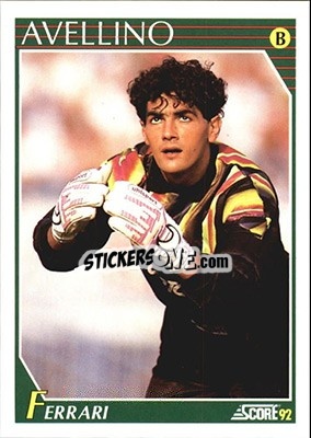 Sticker Marco Ferrari - Italian League 1992 n. 271 - Score
