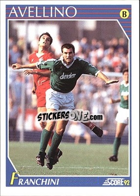 Sticker Gianluca Franchini - Italian League 1992 n. 272 - Score