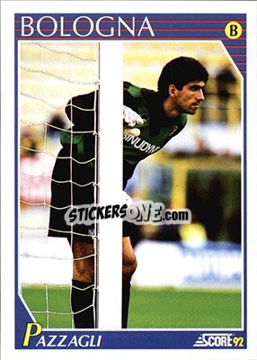 Sticker Andrea Pazzagli - Italian League 1992 n. 279 - Score