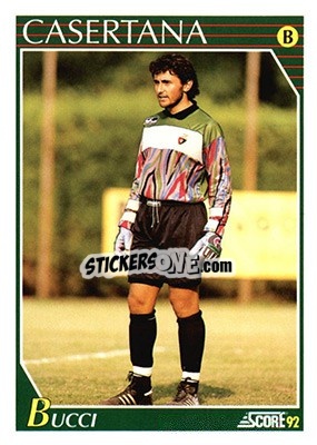 Cromo Luca Bucci - Italian League 1992 - Score