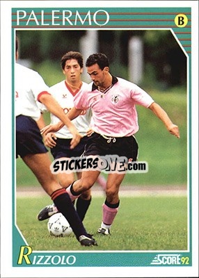 Sticker Antonio Rizzolo - Italian League 1992 n. 318 - Score