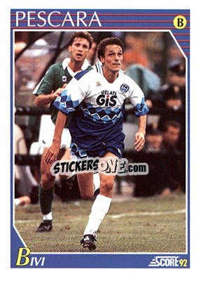Sticker Edi Vivi - Italian League 1992 n. 326 - Score