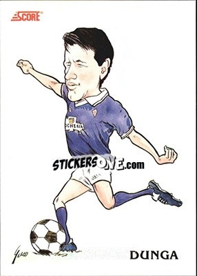 Sticker Dunga - Italian League 1992 n. 361 - Score