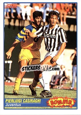 Sticker Pierluigi Casiraghi - Italian League 1992 n. 367 - Score
