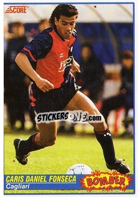 Cromo Caris Daniel Fonseca - Italian League 1992 - Score
