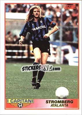 Cromo Glenn Peter Stromberg - Italian League 1992 - Score
