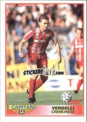 Sticker Corrado Verdelli - Italian League 1992 n. 380 - Score