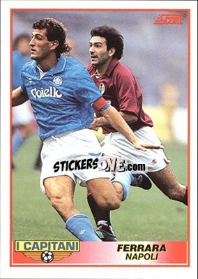 Cromo Ciro Ferrara - Italian League 1992 - Score